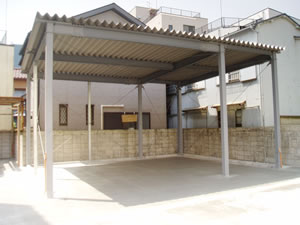 住宅玄関部分