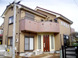 住宅玄関部分